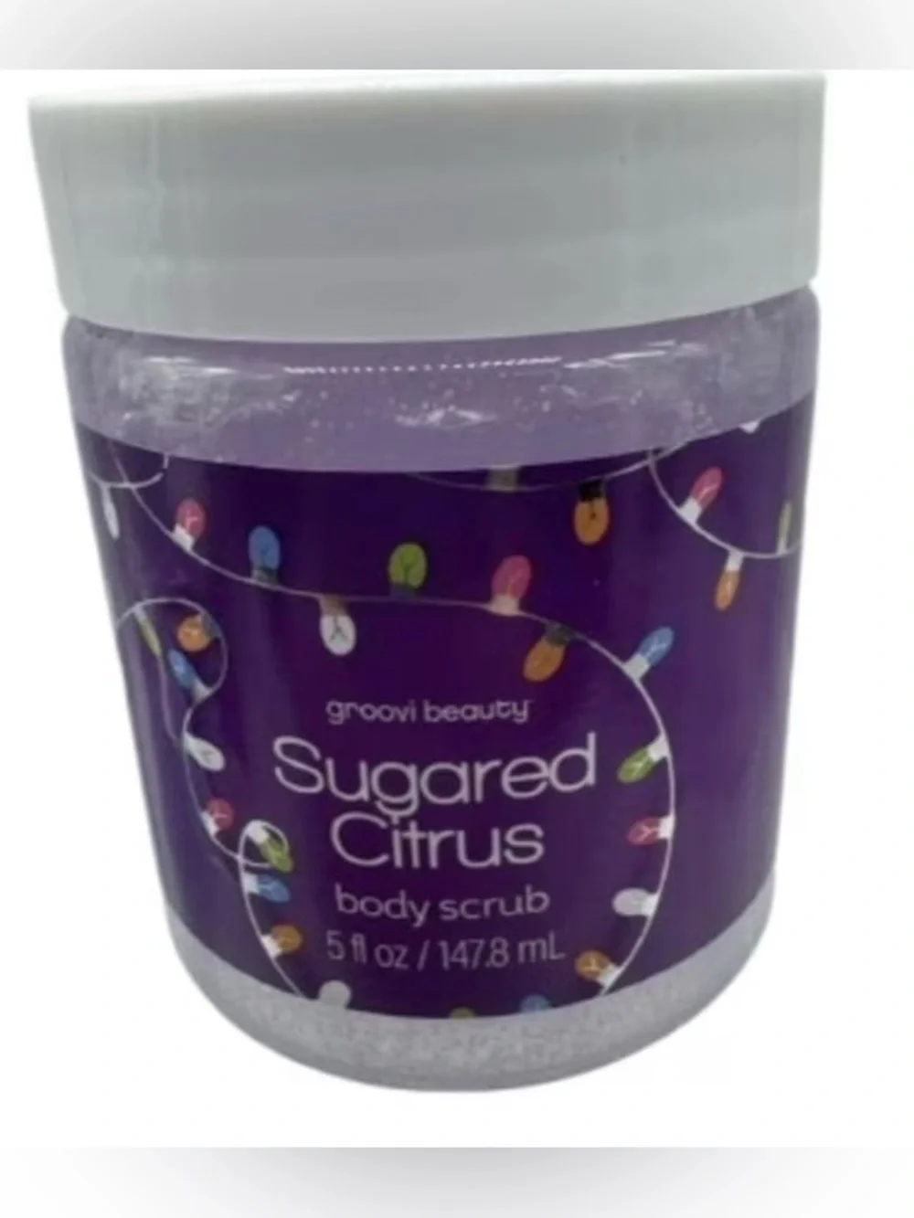 Sugared Citrus Body Scrub - Purple